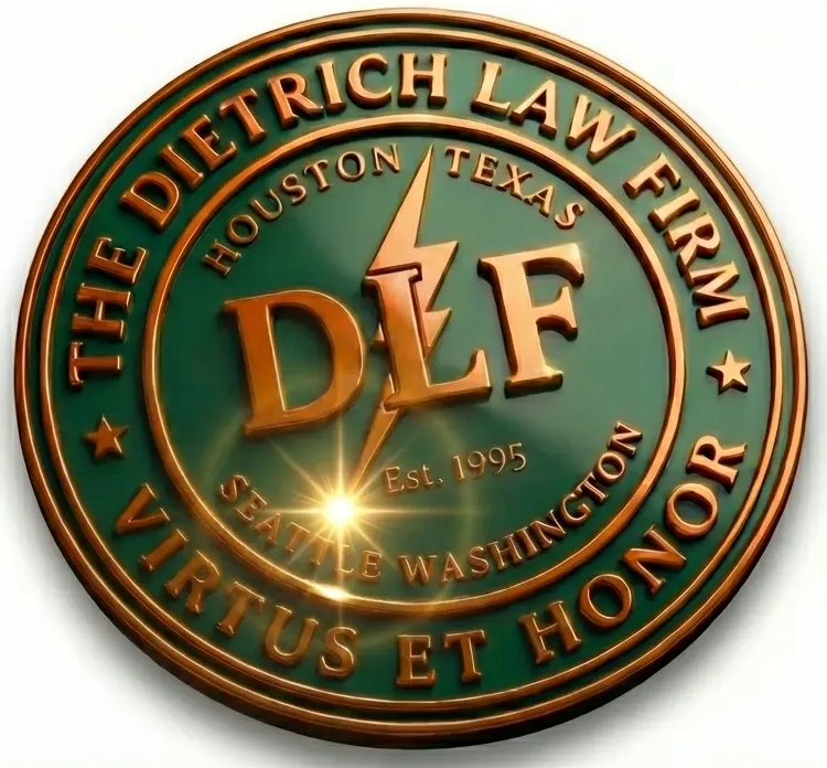 The Dietrich Law Firm seal